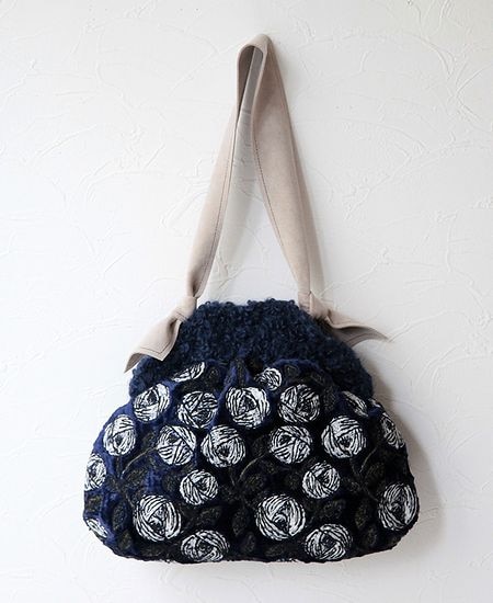 mina perhonen ミナペルホネン rosy ロージー バッグ ×hitomi