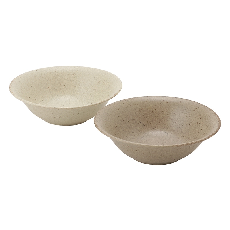 小鉢2ヶ組 伊賀マット小鉢2ヶ組 茶白の通販｜東京インテリア公式通販