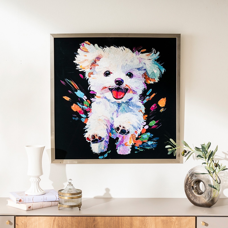 キラキラアート IF Skypaw マルチーズの通販｜東京インテリア公式通販