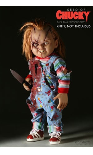 チャッキーの種 ライフサイズフィギュア チャッキー 価格改定