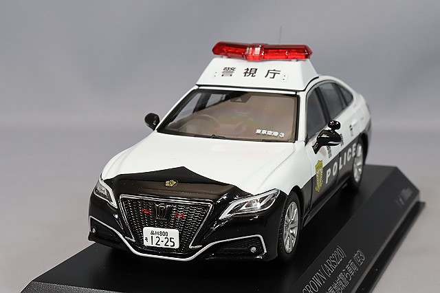 RAI'S 1/43 トヨタ クラウン (ARS220) 2021 警視庁所轄署地域警ら車両