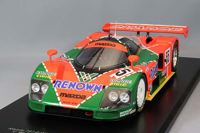 スパーク 1/18 マツダ 787B 1991 ルマン24H ウィナー #55 V