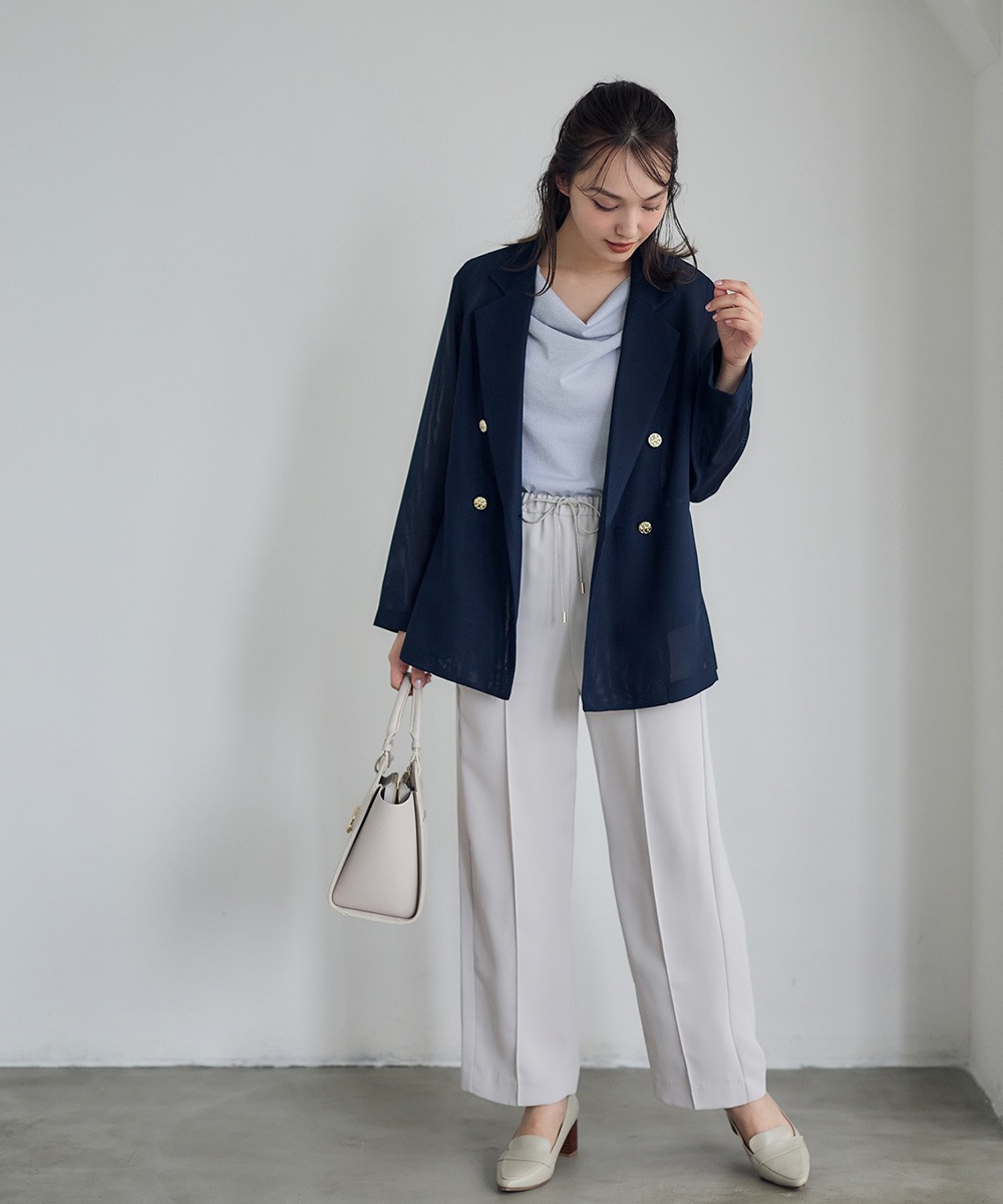 メッシュダブルジャケット - 12Twelve Agenda(トゥエルブアジェンダ