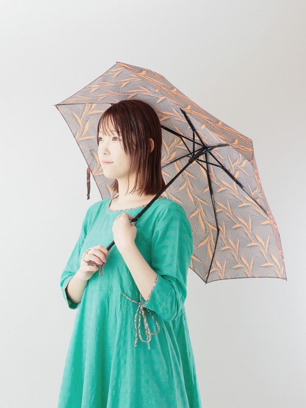 アフリカンプリント折り畳み傘 50cm UVカット/晴雨兼用/日傘 M69-2424