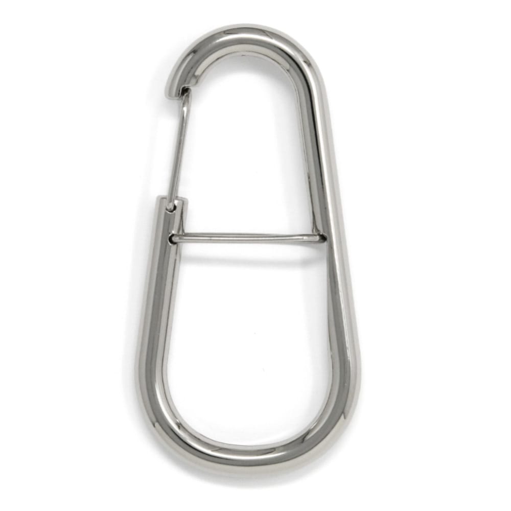 限定品】二段式カラビナ Aタイプ / N 〈1個〉:がまぐち口金・各種金具