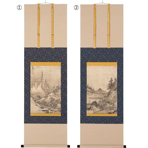 軸装 秋冬山水図 | 名品複製 | 東京国立博物館ミュージアムショップ