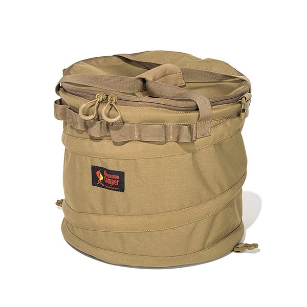 テントイン ポップアップ トラッシュボックス (ウルフブラウン