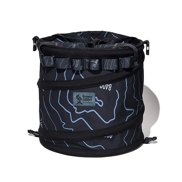 テントイン ポップアップ トラッシュボックス (ブラックカモ