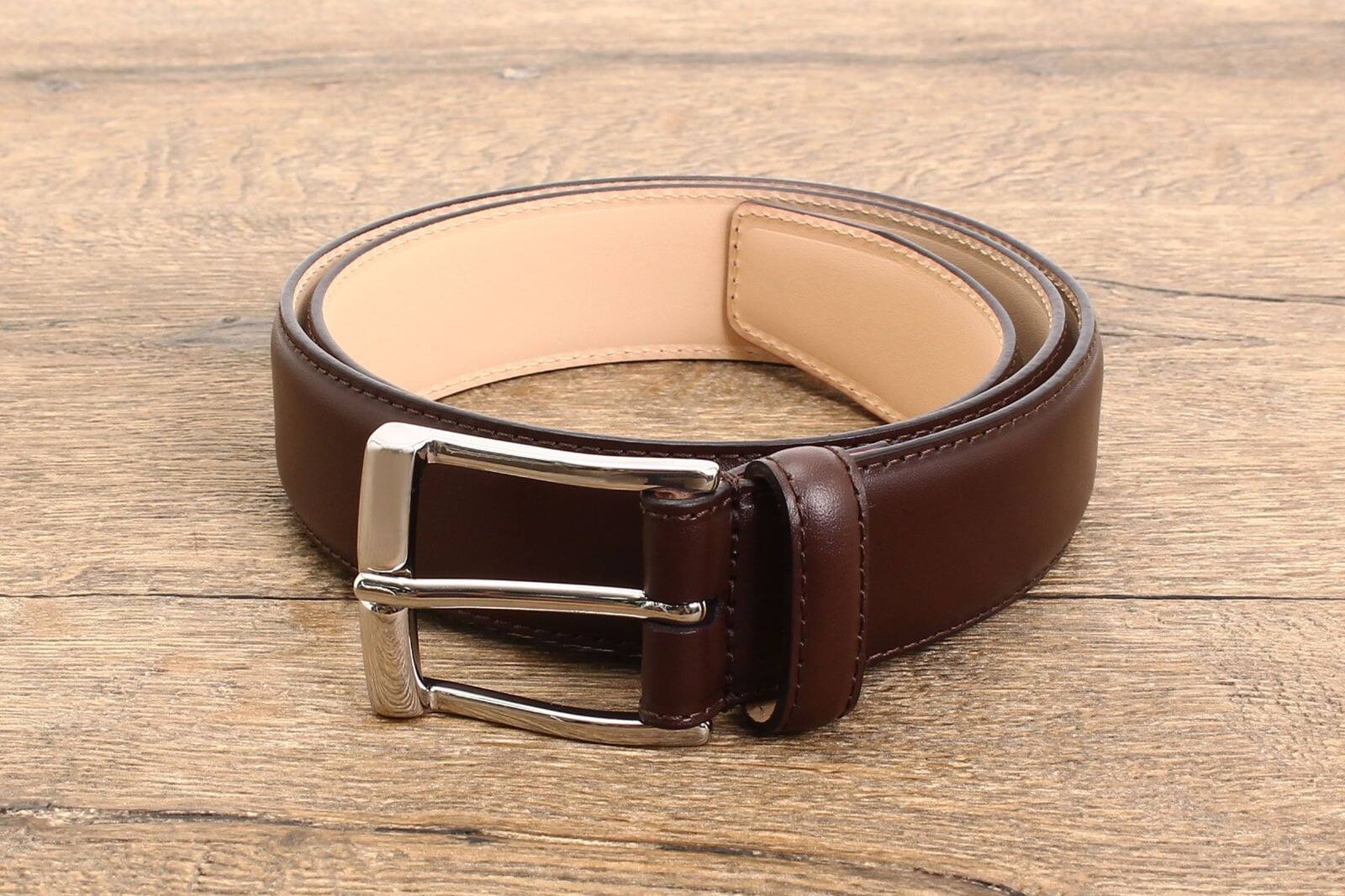 クロケット＆ジョーンズ BELT DARKBROWN ベルト メンズ | クロケット