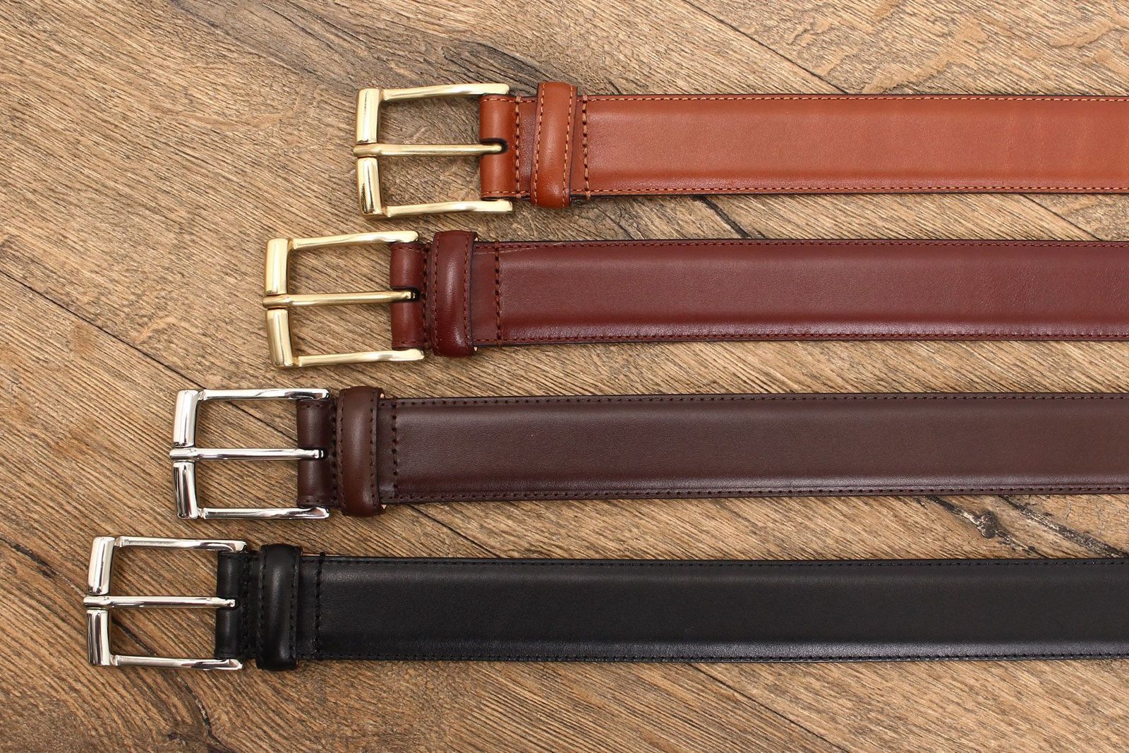クロケット＆ジョーンズ BELT DARKBROWN ベルト メンズ | クロケット