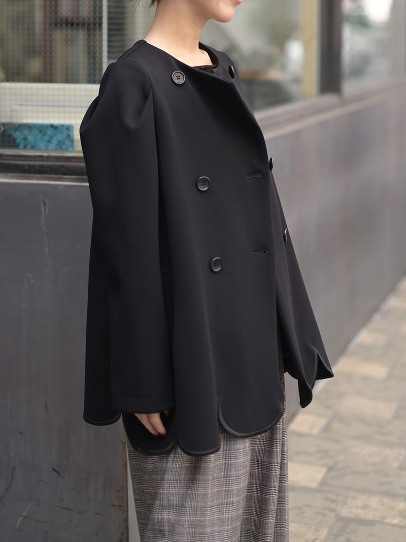 スカラップジャケット | Outer | | TREFLE＋1（トレフルプラスワン）