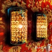 壁掛け 幅55cm ナイアガラ シャンデリア フルゴールドメッキ