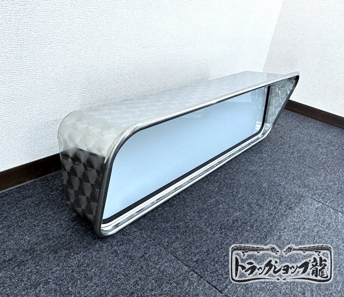 ステンレス アンドンバイザー 鱗柄 アルナ/JBアンドン 大(900*250) 用