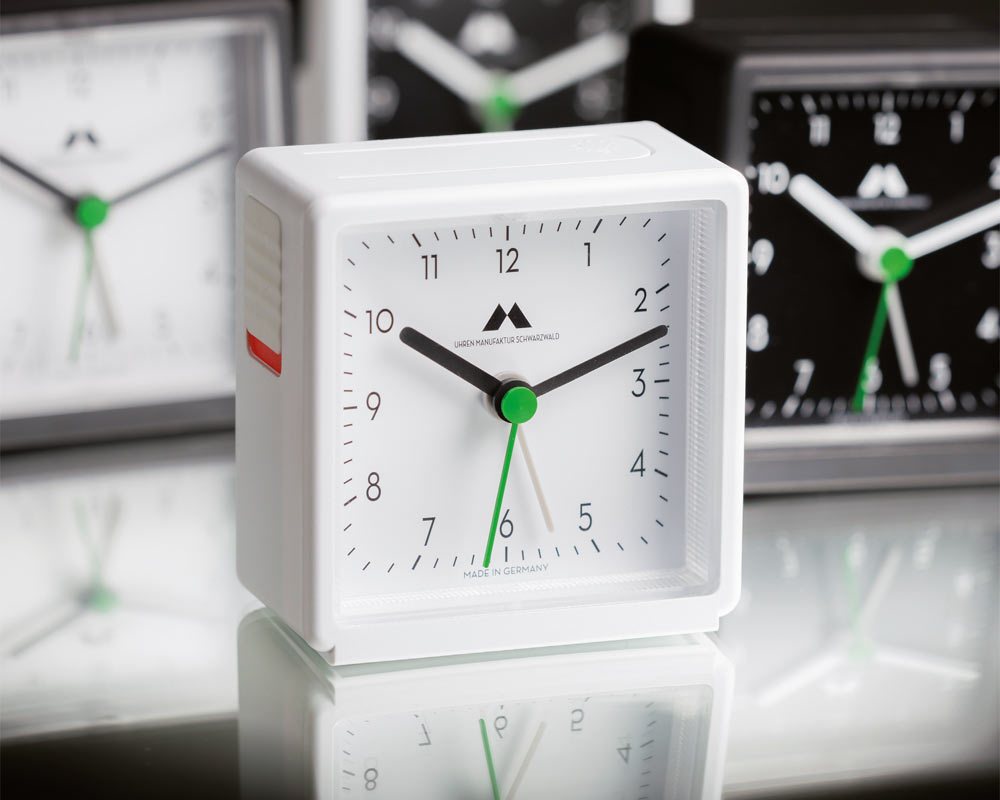 Uhren Manufaktur Schwarwald | Quartz Alarm Clocks [4color