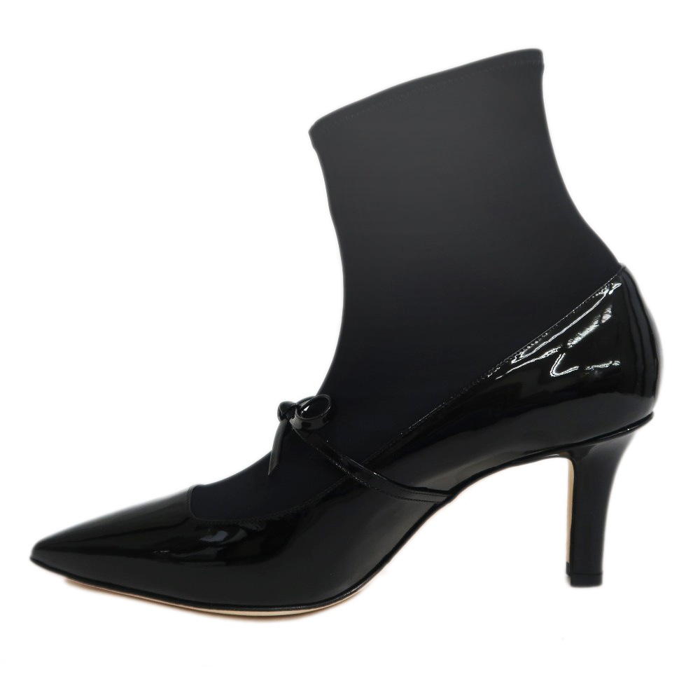 名東】【MANOLO BLAHNIK】マノロ ブラニク APOONKLE アンクルブーツ