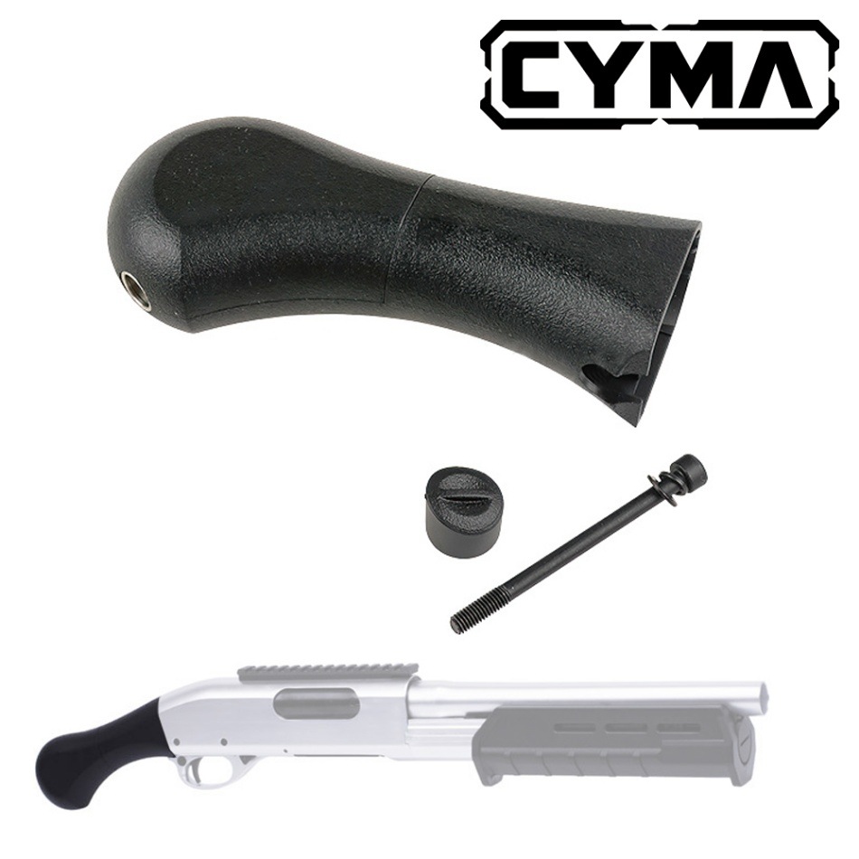 CYMA M870 ショットガン(CM357)用 ソードオフグリップ BK