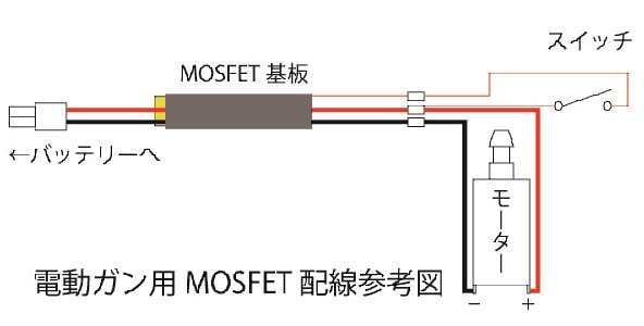 UFC-GB-138 電動ガン MOSFET スイッチキット
