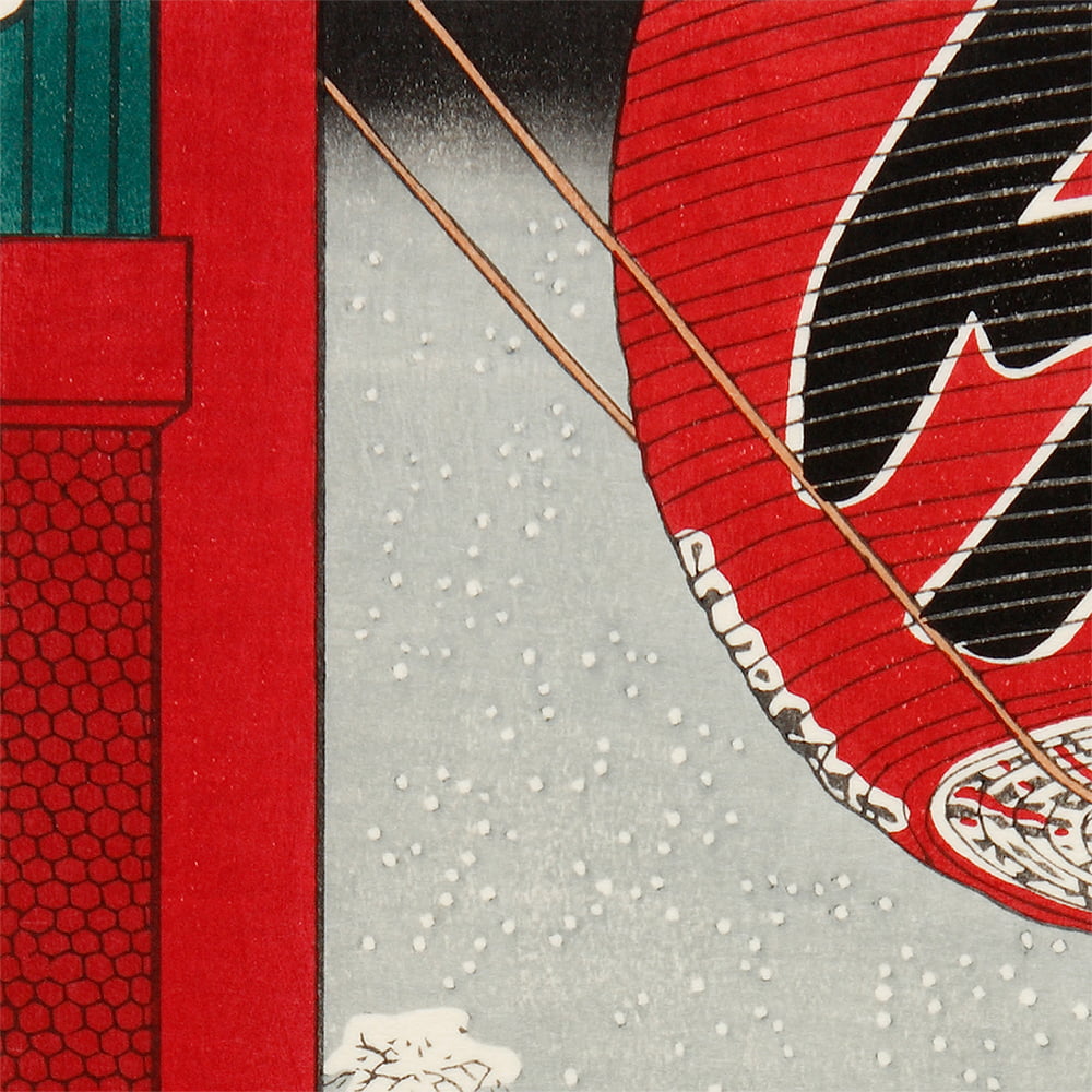 歌川広重「名所江戸百景 浅草金龍山」浮世絵木版画｜浮世絵工房