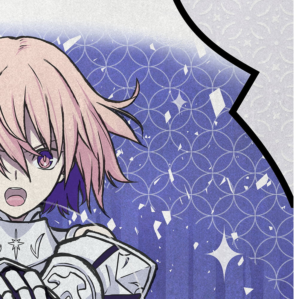 Fate/Grand Order 浮世絵木版画「ふぇいとぐらんどおーだー シールダー