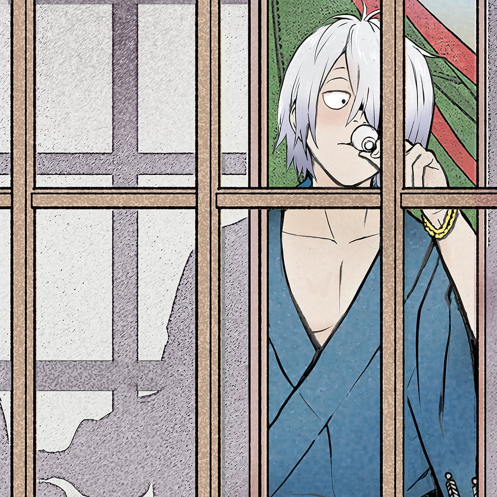 ゲゲゲ浮世絵「道連れの酌」｜映画『鬼太郎誕生 ゲゲゲの謎』コラボ