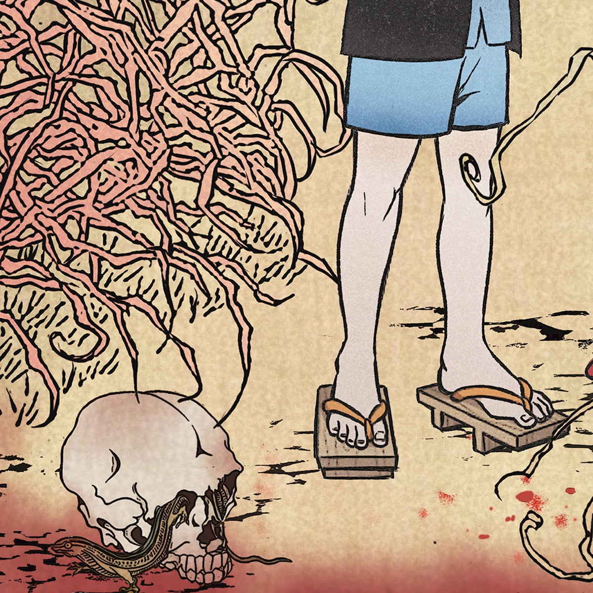 ゲゲゲ浮世絵「暁月之縁」｜映画『鬼太郎誕生 ゲゲゲの謎』コラボ