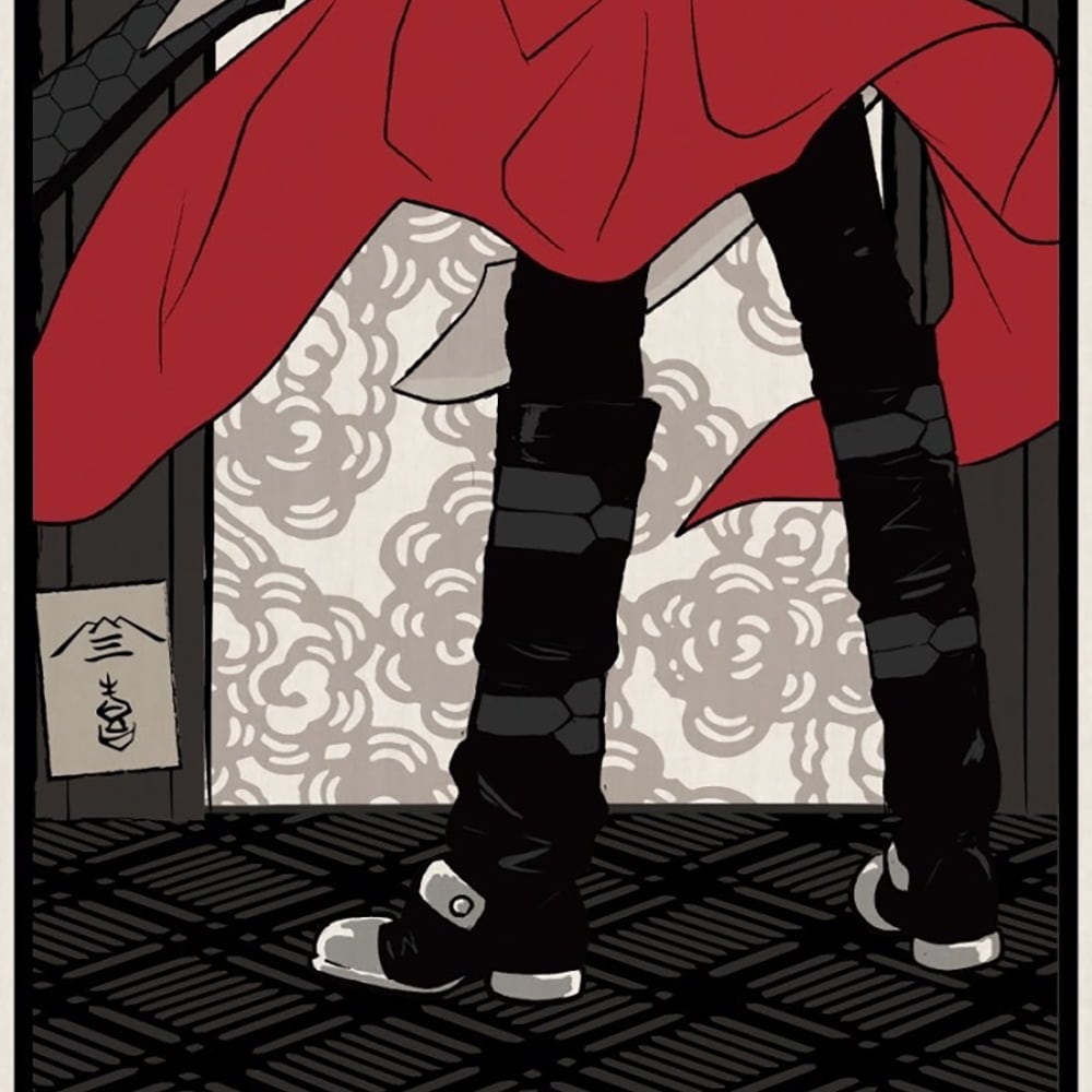 Fate/Grand Order 浮世絵木版画「見返り英霊図 弓兵 エミヤ」｜浮世絵工房