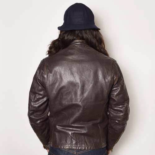Vintage Leather Single Riders Jacket（シングルライダースジャケット