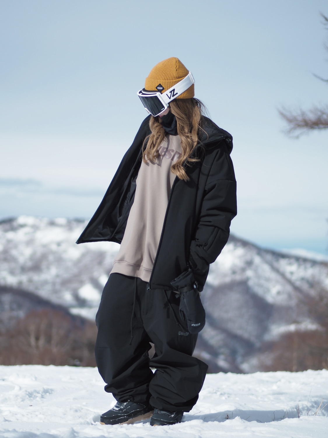 Nylon Wide Stretch Pants | PANTS（パンツ) | | VESP Offical Online