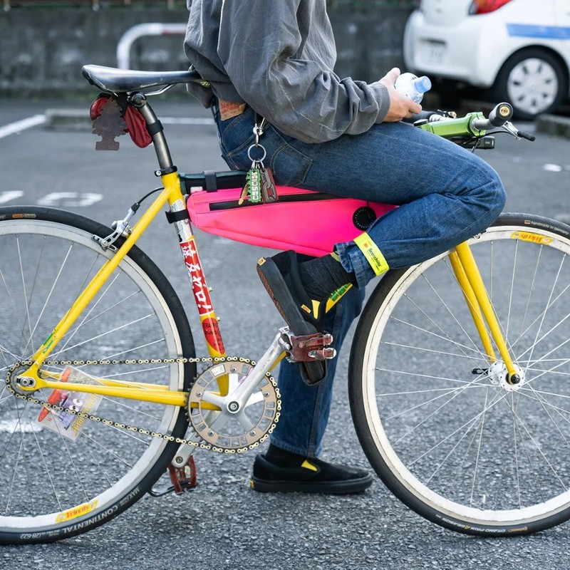 FAIRWEATHER frame bag HALF cordura/pink [フェアウェザー]