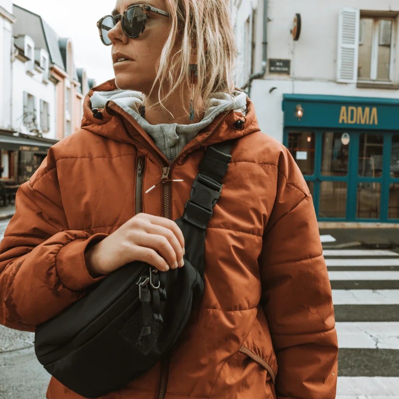 EVERGOODS CAS2 - Civic Access Sling 2L Solution Black [エバーグッズ]