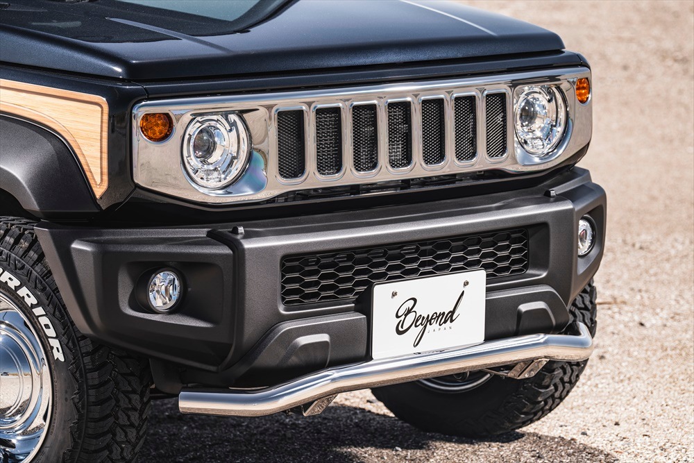フロントグリル ジムニー ノマド JC74 BEYOND セブンスロット ABS製