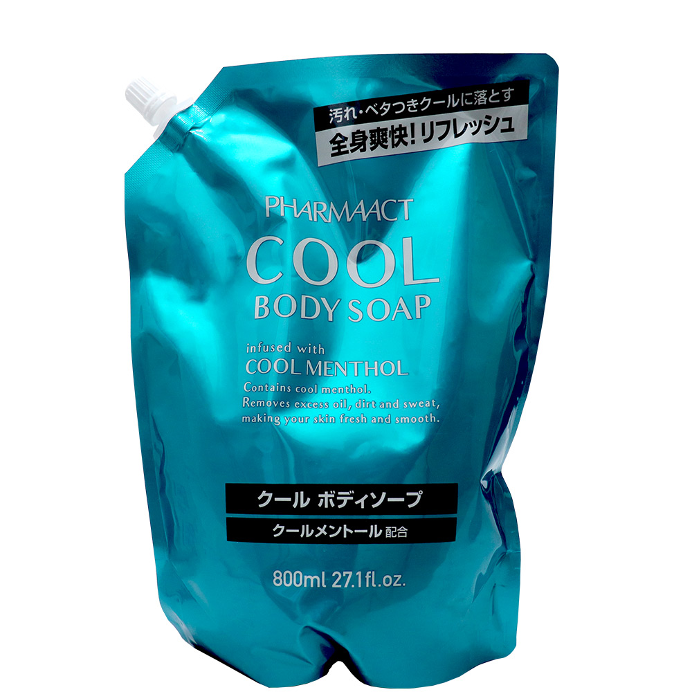 ボディソープ 詰め替え クール メントール クールボディソープ 800ml