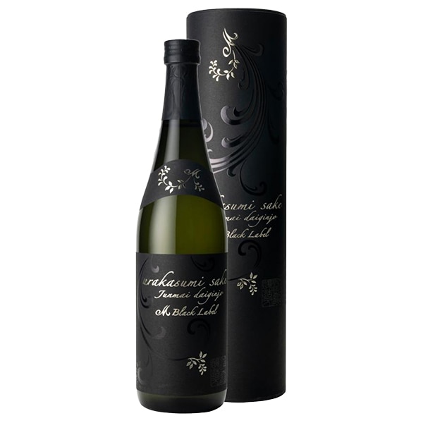浦霞 (うらかすみ) 純米大吟醸 M Black Label 720ml [限定酒] ｜日本酒
