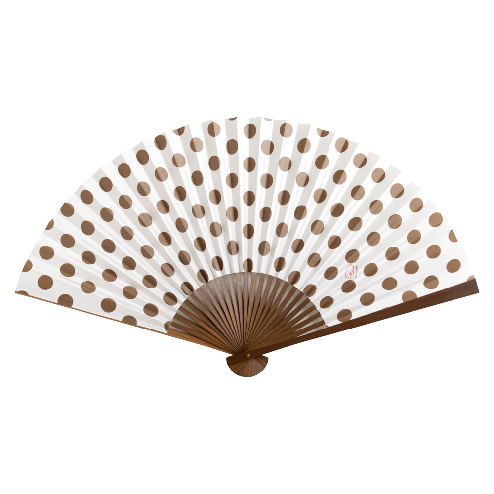 扇子】傾奇扇 彩り七宝おとし色 (SA-001) 和紙の扇子7寸5分 和詩倶楽部