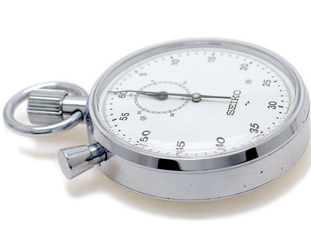 セイコー ストップウォッチ 30分積算計 88-5011 手巻 OH済 昭和56年製