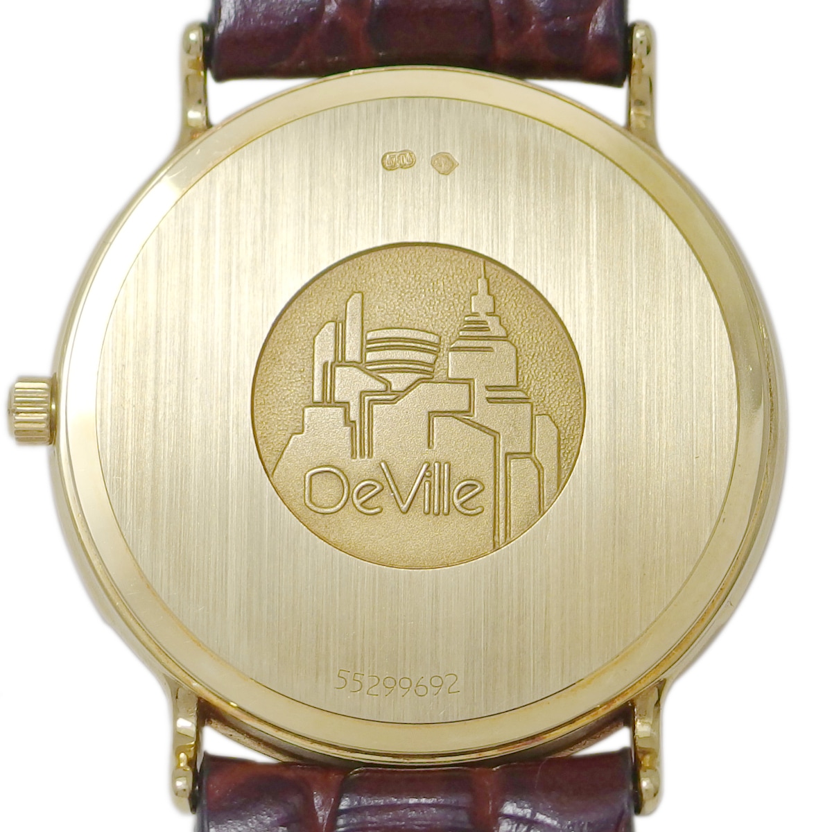 オメガ デヴィル 18金無垢 31.5mm 総重量30g Cal.1479 クオーツ 1995年製
