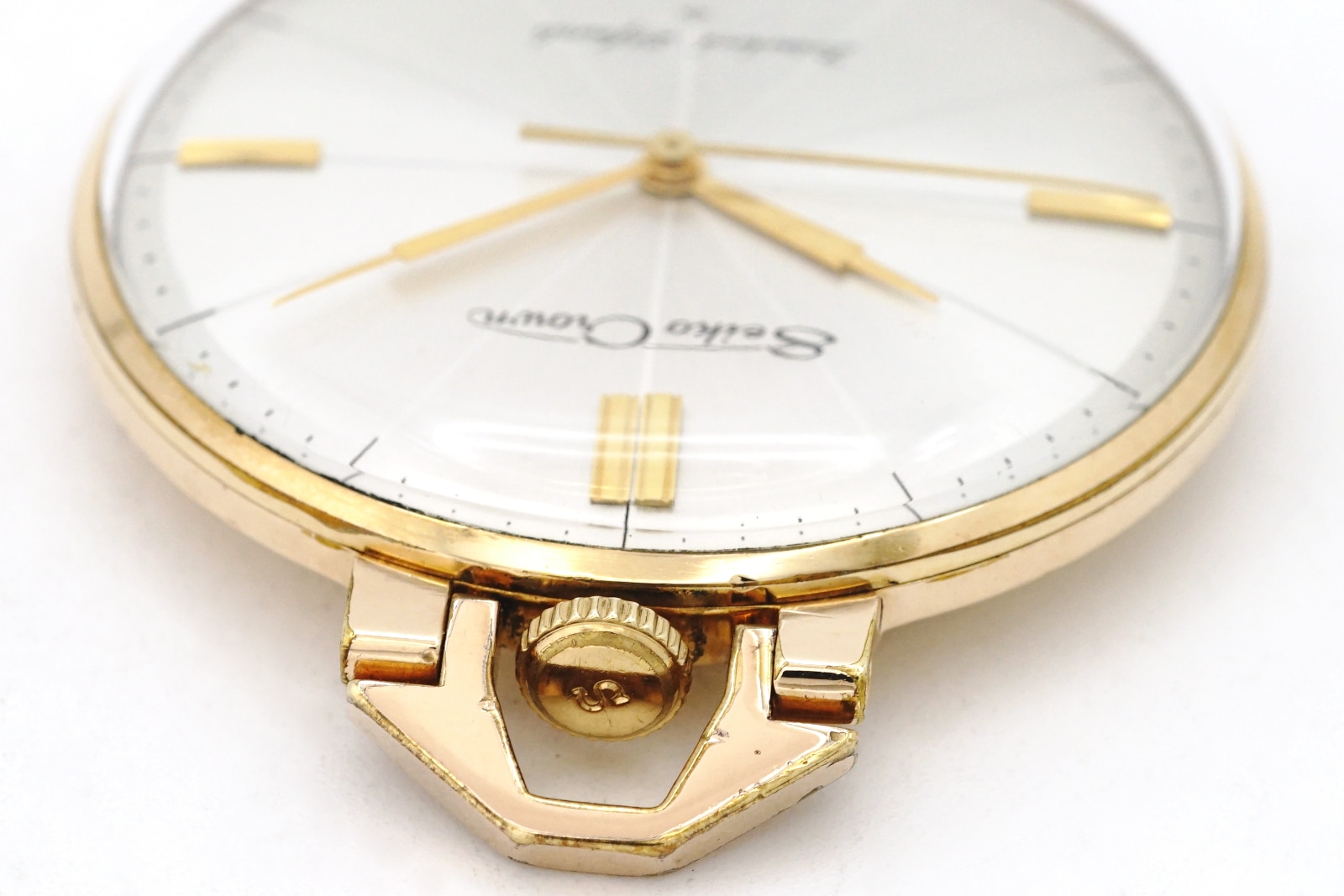 セイコー クラウン 懐中時計 Ref.17001 金メッキケース Cal.560 21石