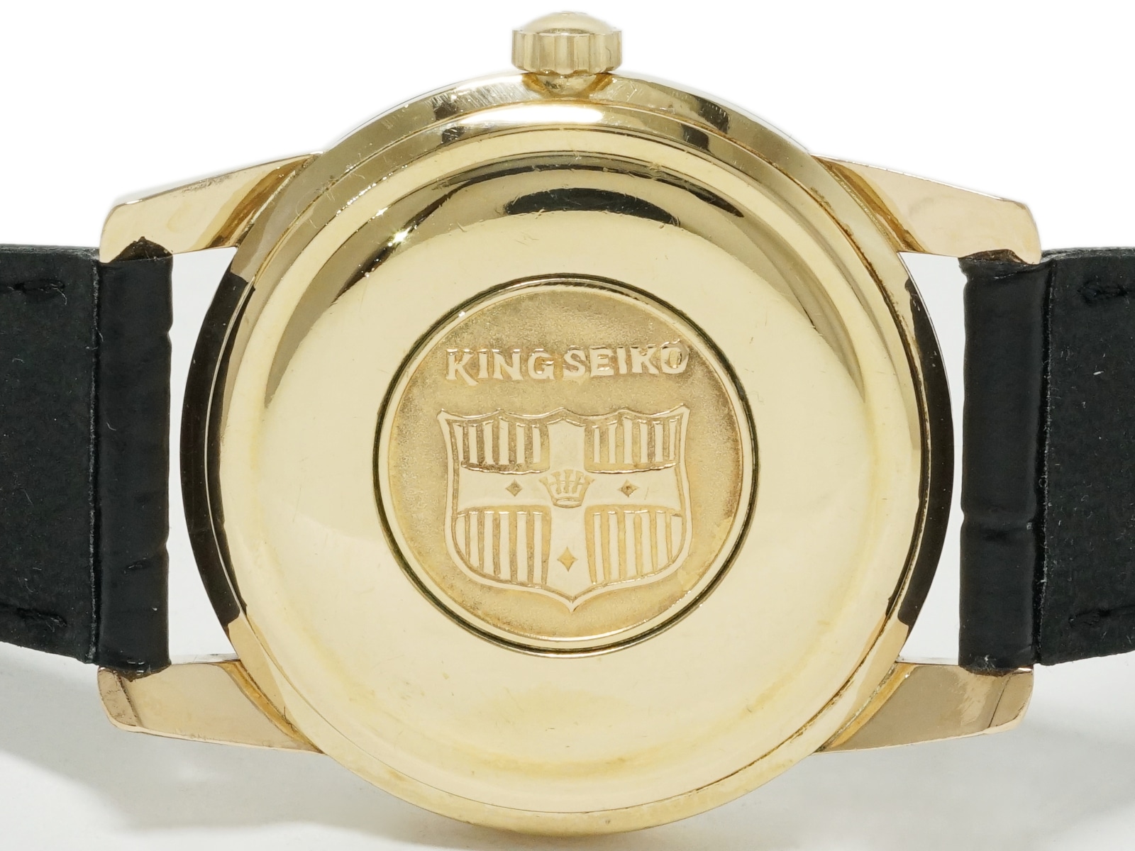 キングセイコー 1st 15034 AD文字盤 14金張り 25石 純正リューズ 手巻