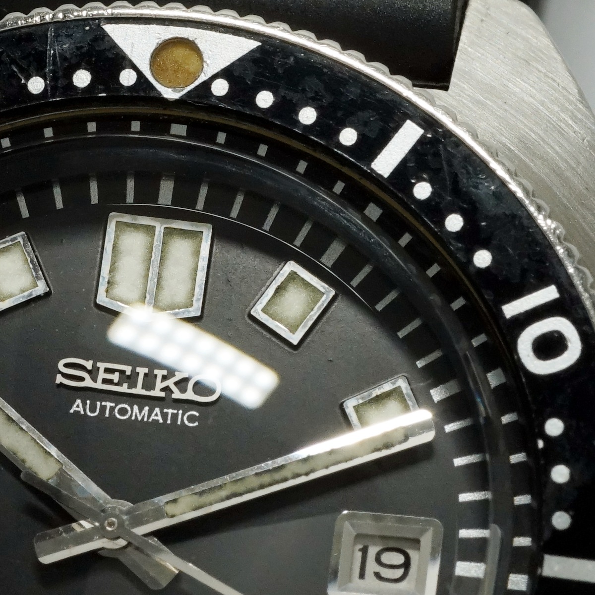 セイコー セカンドダイバー 前期型 150m 6105-8000 新品ガラス 自動巻