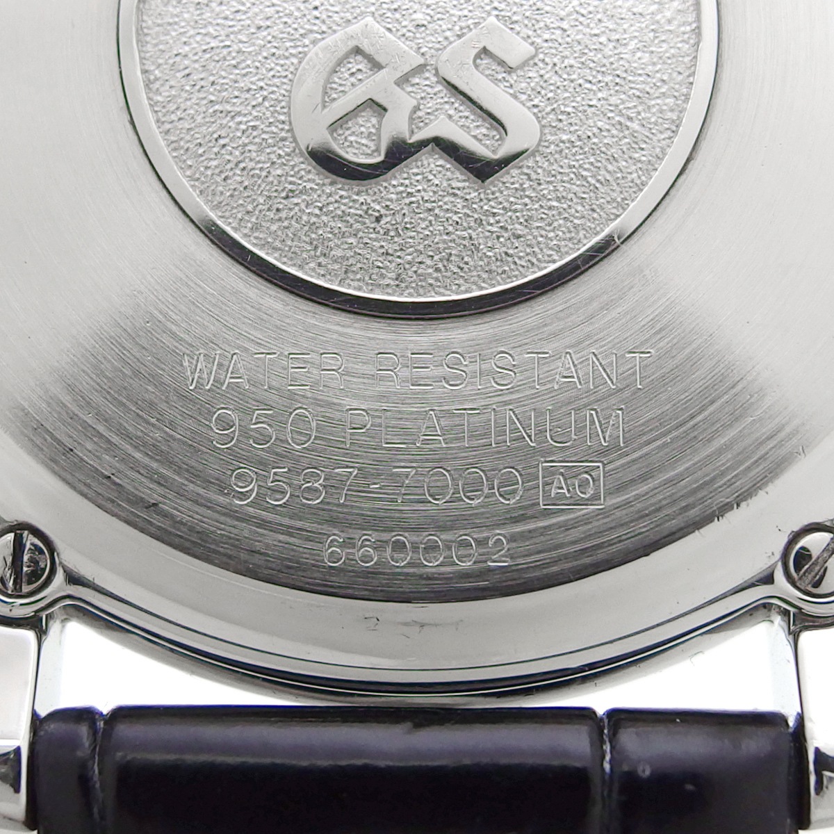 グランドセイコー SBGS005 9587-7000 プラチナ製ケース Pt950 純正