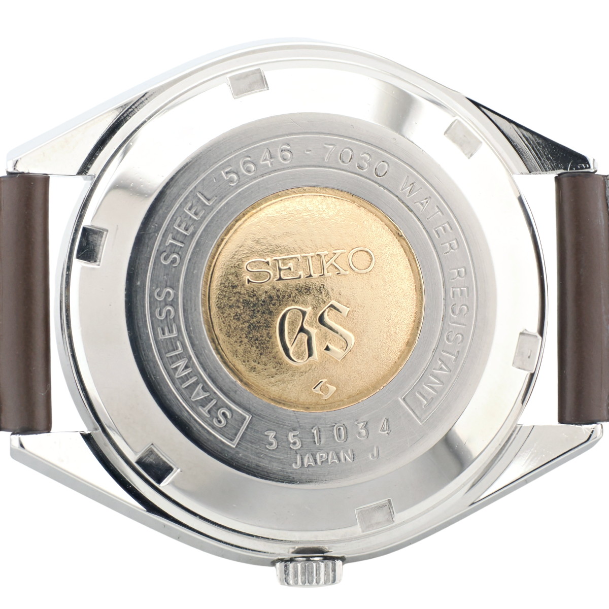 グランドセイコー 5646-7030 ザラメ文字盤 Cal.5646A 自動巻 OH済 昭和