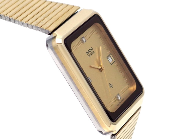 ラドー 129.3311.2.8 3Pダイヤ GP クオーツ USED Rado