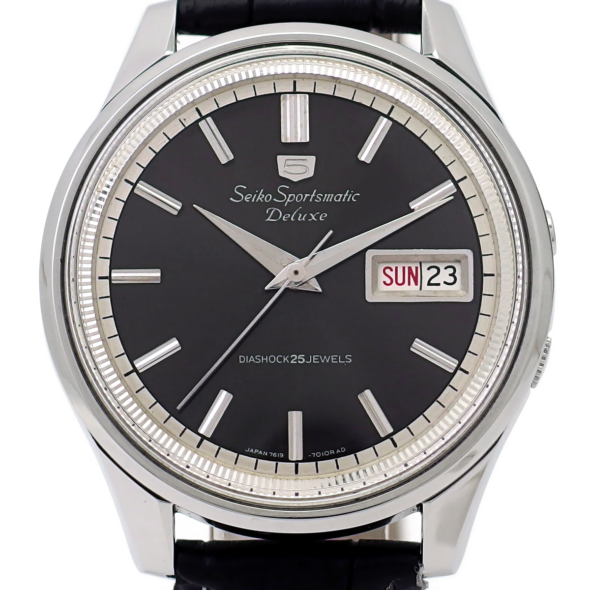 セイコー スポーツマチック ファイブ デラックス 7619-7010 自動巻 OH