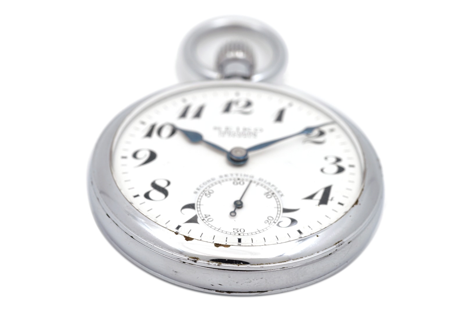 セイコー プレシジョン 懐中時計 鉄道時計 国鉄関西 青針 セコンド