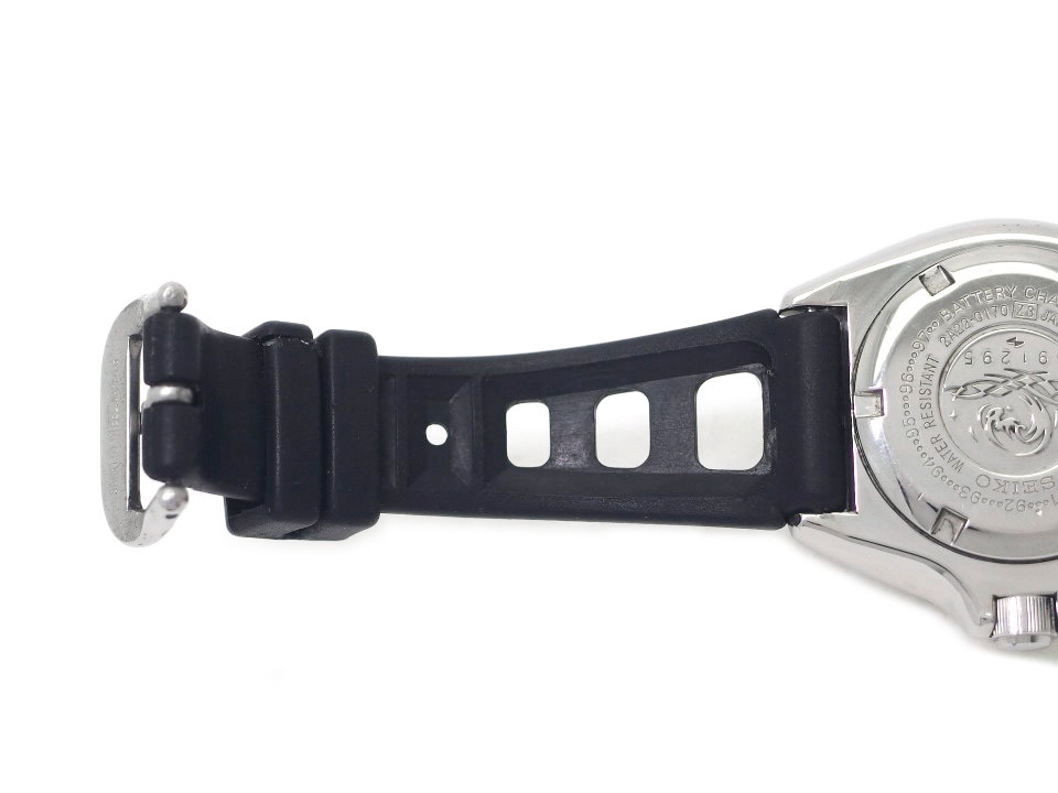 セイコー ダイバー 200m レディース 2A22-0170 黒文字盤 クオーツ 1985