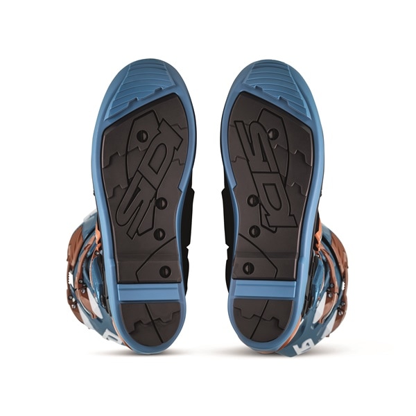 ぺトロール/ブロンズ SIDI CROSSFIRE 3 SRS ブーツ 交換式SRSソール