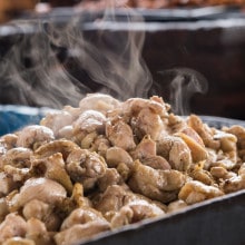 鹿児島/やまさき〉若鶏のコロコロ焼き（しお）100g×6袋【調理済】