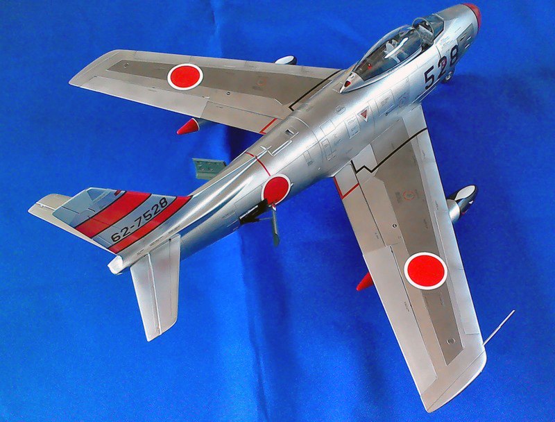 1／32 F-86F-40 セイバー【航空自衛隊第三飛行隊】完成品｜艦船模型の