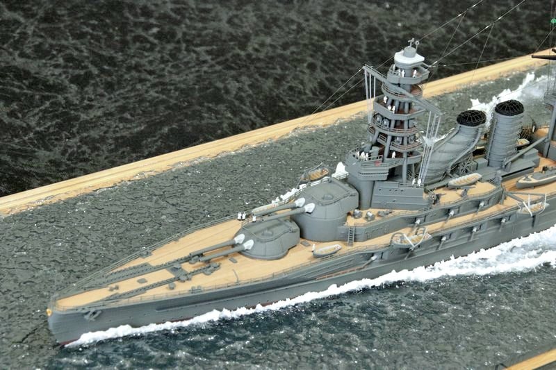 1/700 戦艦「長門」（屈曲煙突時）フルディテール完成品｜艦船模型の