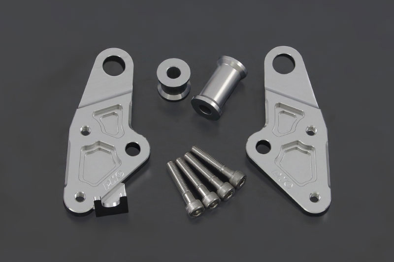 BILLET エンジンマウントシリーズ (リアマウントセット・シルバー